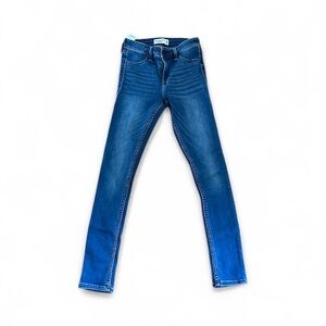 NWT Abercrombie & Fitch Women's Blue Skinny Jeans Mid Rise